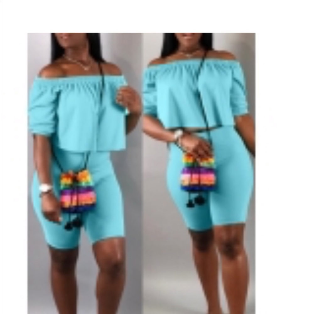 Biker Short Set